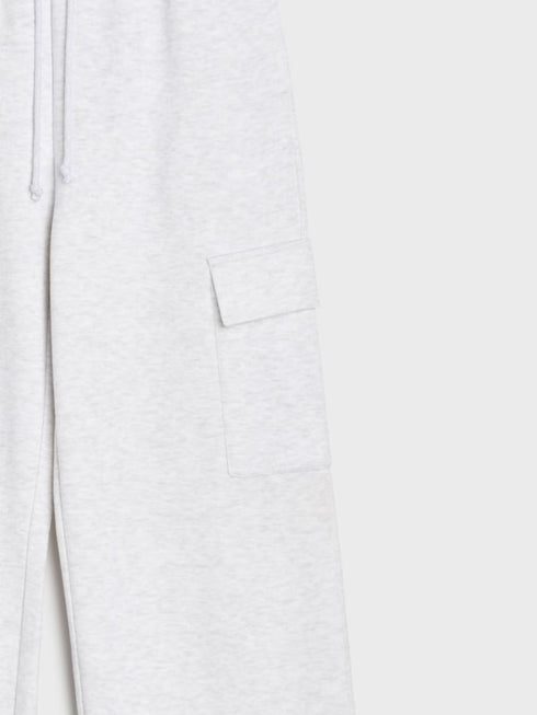 SINSAY WIDE LEG CARGO SWEATPANT